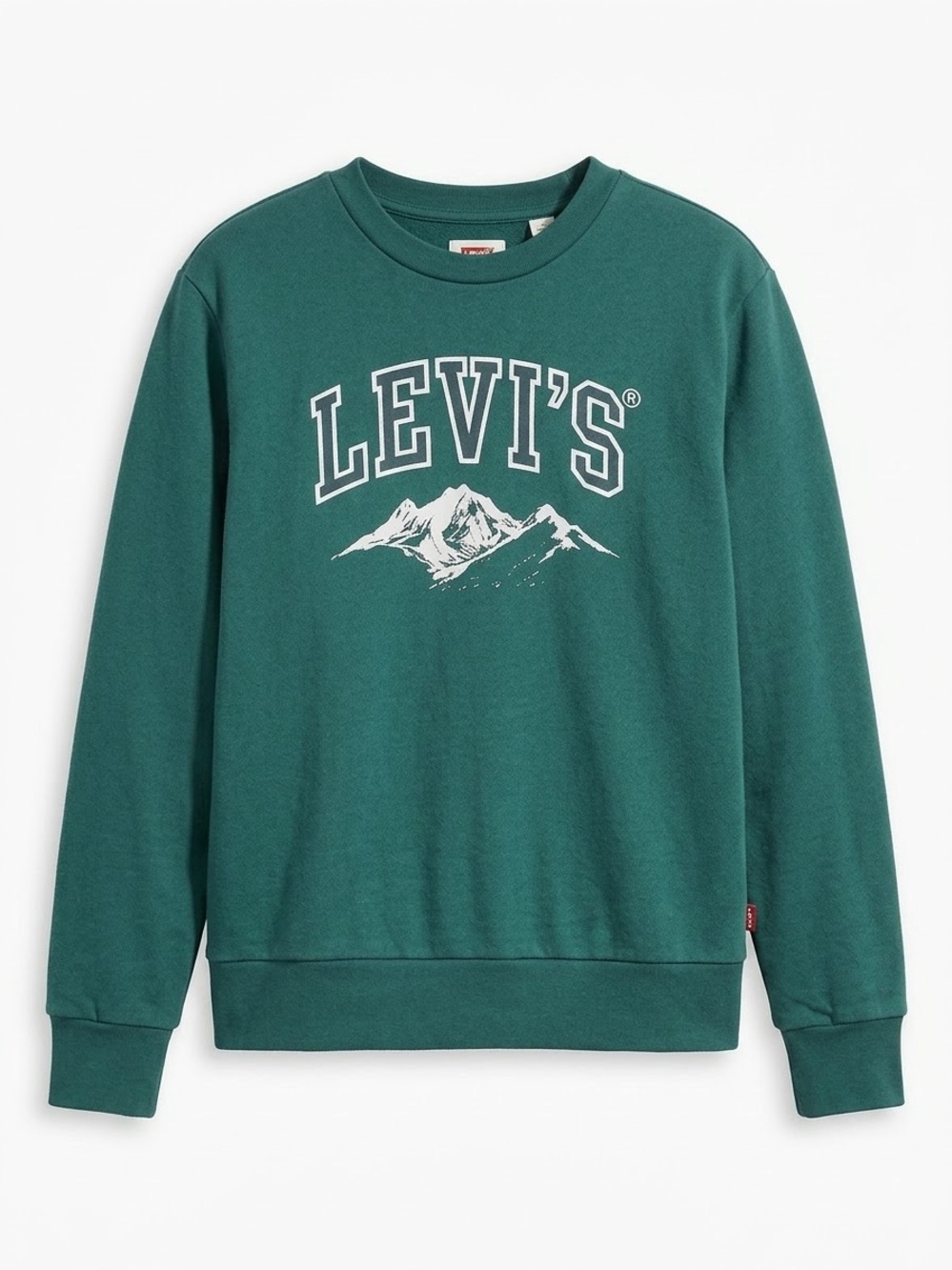 Levi’s Green Mountain Graphic Crewneck Sweatshirt Size Small